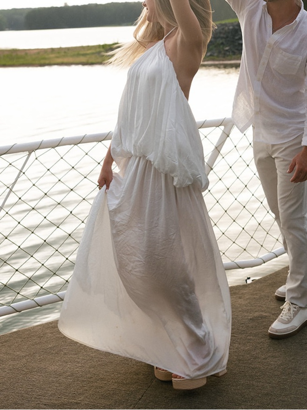 THIRD FORM Dreamt Halter Maxi Dress